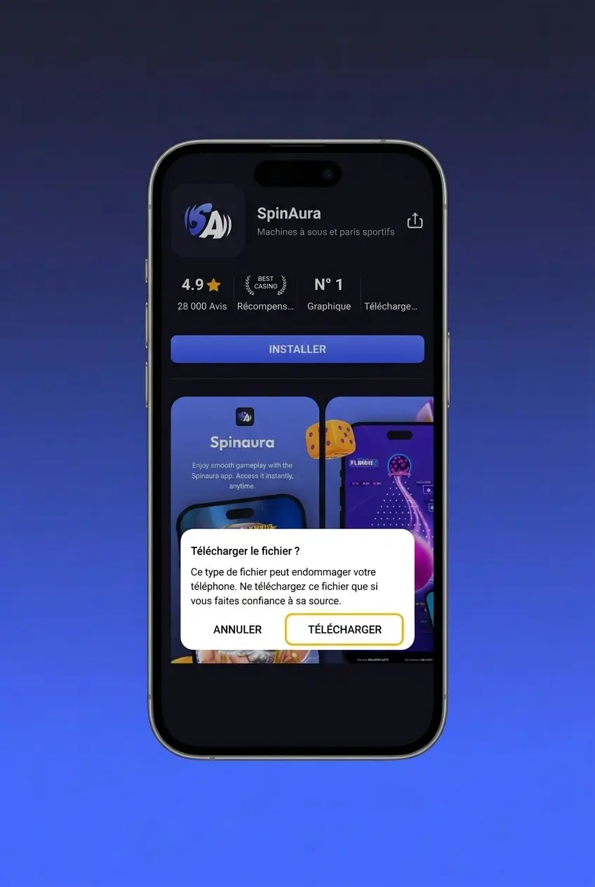 Guide installation APK SpinAura Android en 4 étapes simples téléchargement gratuit et sécurisé
