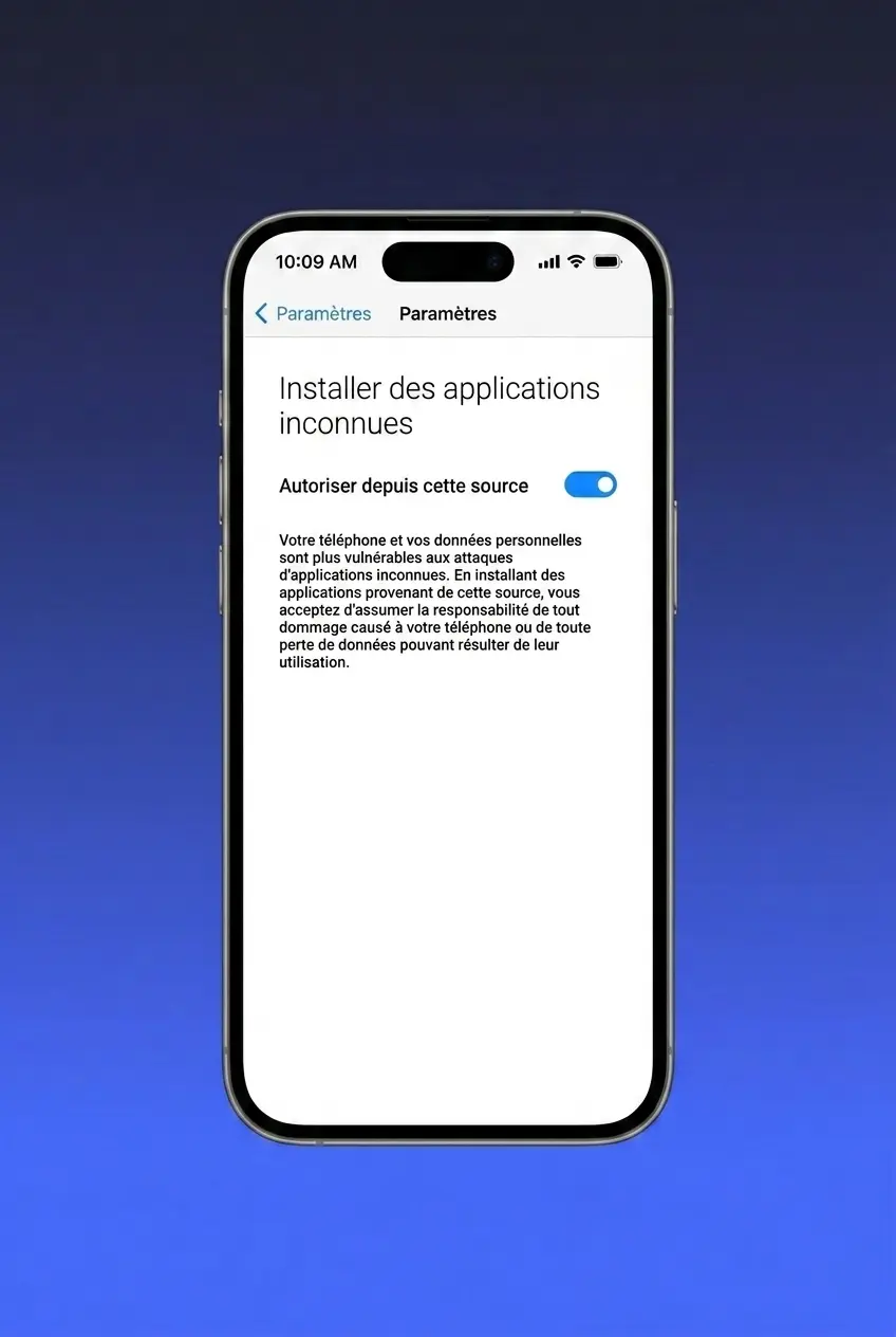 Guide d'installation APK SpinAura sur Android en 4 étapes simples et sécurisées