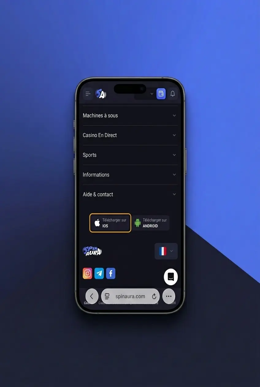 Guide en 4 étapes pour télécharger et installer l'application SpinAura sur iOS via l'App Store