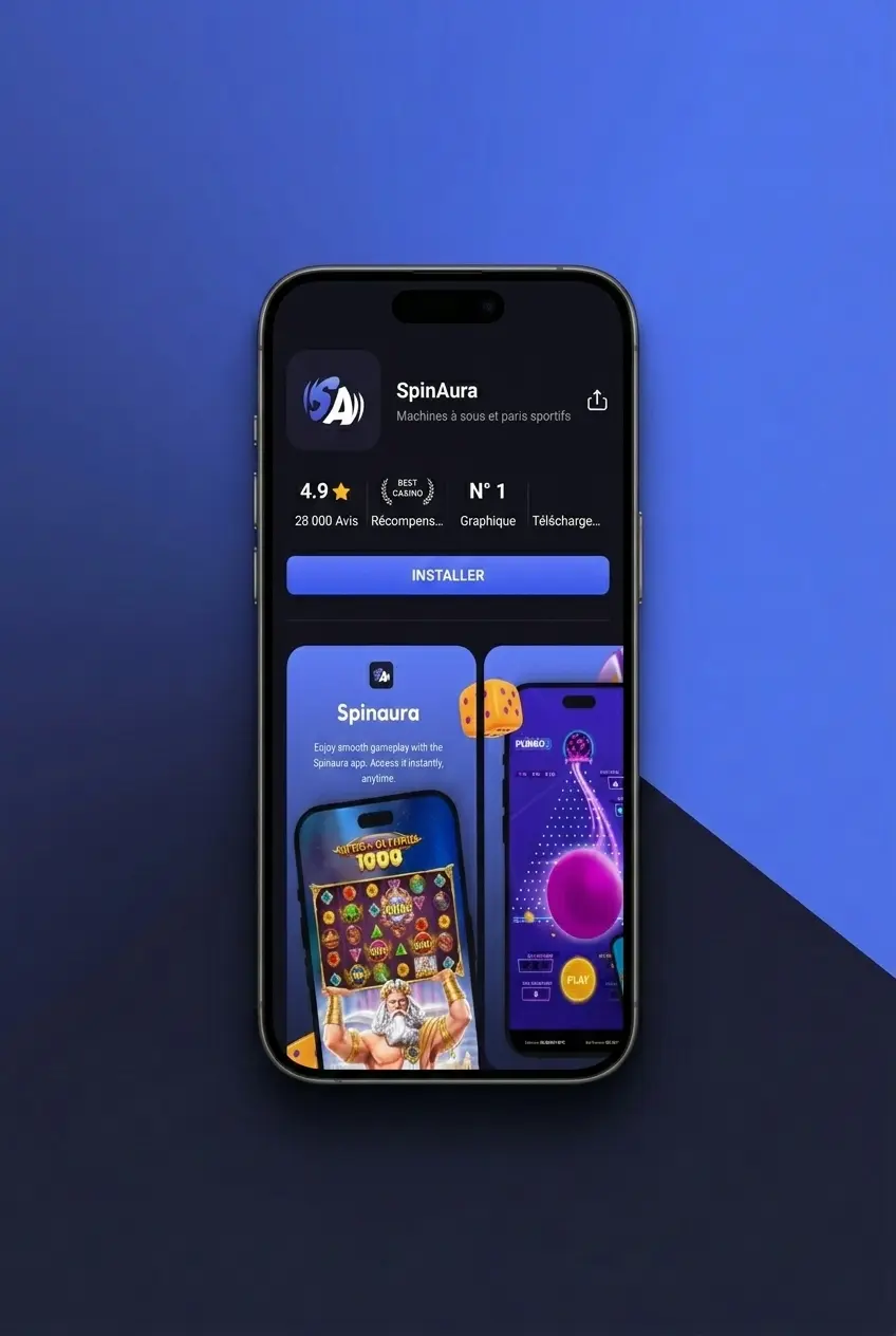Guide en 4 étapes pour télécharger et installer l'application SpinAura sur iOS via l'App Store